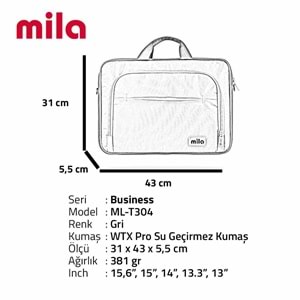 Mila T304 15.6