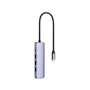 Netac Type-C to 1xPD, 1xUSB 3.0, 2xUSB 2.0, 1xHDMI Çoklayıcı - NT08WF13-30GR