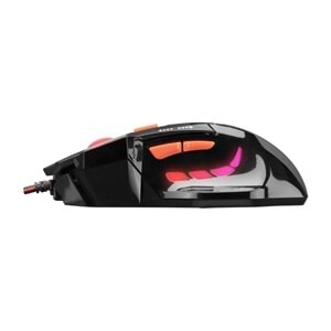 Everest SGM-X7 Oyuncu Mouse Siyah, Makrolu 7200dpi +Gaming Mouse Pad