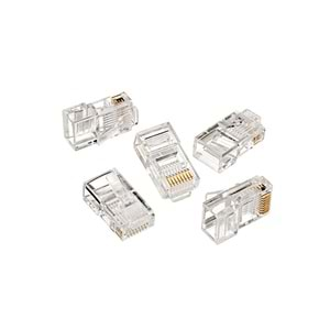 S-Link SL-COB8P RJ45 Konnektör 100 Lü Paket