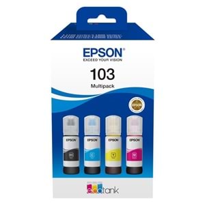 Epson Mürekkep Orj. T103 4 Lü Multipack Set
