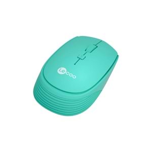 Lenovo Lecoo WS202 Kablosuz Mouse Turkuaz