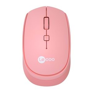 Lenovo Lecoo WS202 Kablosuz Mouse Pembe