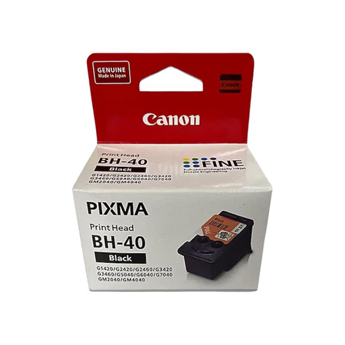 Canon BH-40 Siyah Orjinal Baskı Kafası G1420, 2420, 3420, 5040, 6040, 7040