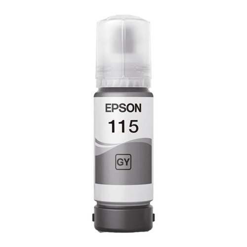 Epson 115 Mürekkep Orj. L8160, L8180 Grey 70ml