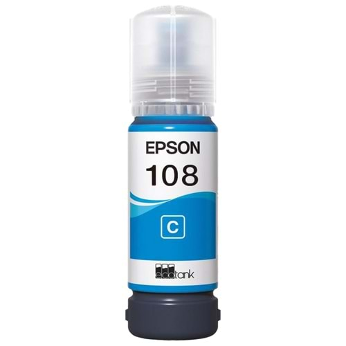 Epson Mürekkep Orj. 108 Cyan 70ml