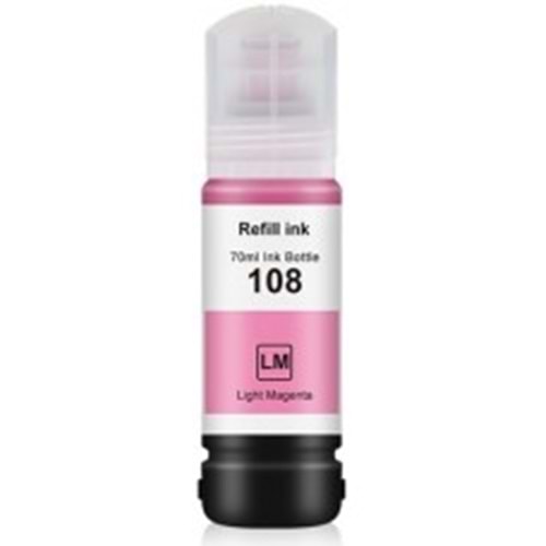 OKUR Epson 108 Mürekkep L8050, L18050 Light Magenta 70ml