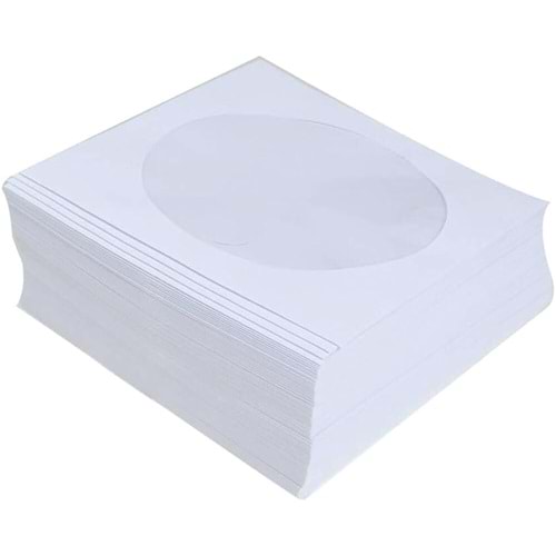 CD Zarfı 100 Lü Beyaz