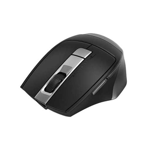 A4 Tech FB35C Kablosuz Mouse, Gri, Şarjlı, Bluetooth+2.4G Nano, 2400Dpi
