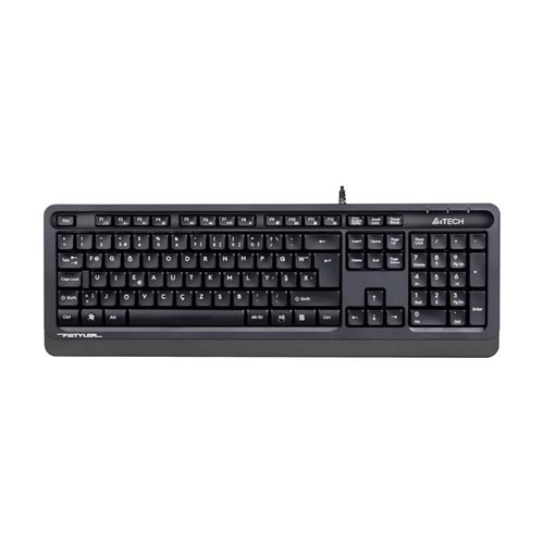 A4 Tech Fk10 F Usb Fsytyler Gri Tr Fn-Multimedya Klavye