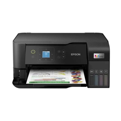Epson L3560 Renkli Mürekkep Tanklı Çok Fonksiyonlu Yazıcı (Muadil Mürekkepli)