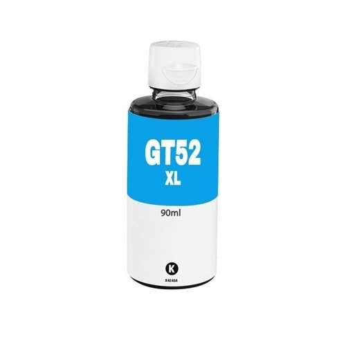 OKUR HP Mürekkep GT52XLC, M0H54AE, Cyan 70ml