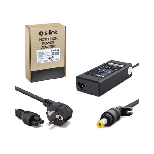S-Link Notebook Adaptör 19V 4.74A 90W (4.8x1.7)