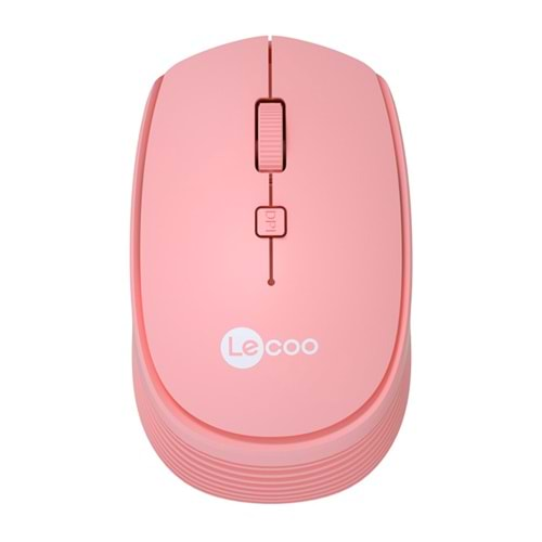 Lenovo Lecoo WS202 Kablosuz Mouse Pembe