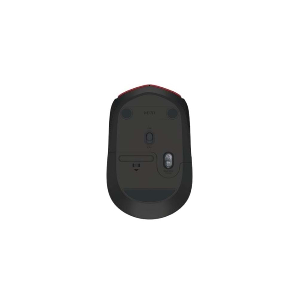 Logitech M171 Kablosuz Mouse Kırmızı, 910-004641