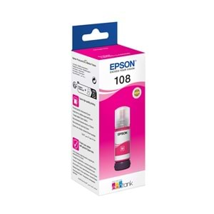 Epson 108 Mürekkep Orj. L8050, L18050 Magenta 70ml