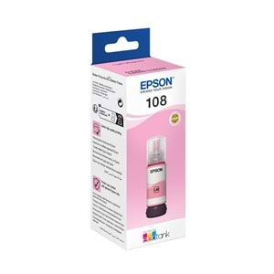 Epson 108 Mürekkep Orj. L8050, L18050 Light Magenta 70ml