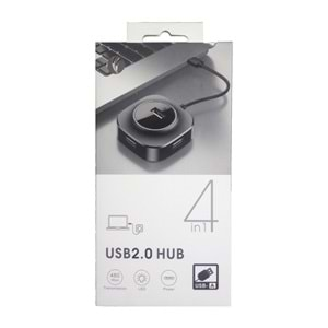 Vcom USB Girişli 4 Port Usb 2.0 Çoklayıcı Hub