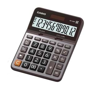 Casio DX-120B Masaüstü Hesap Makinesi 12 Hane