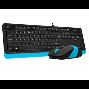 A4 Tech FG1010 Klavye Mouse Seti Kablosuz Mavi