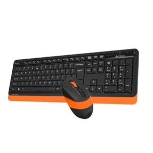 A4 Tech FG1010 Klavye Mouse Seti Kablosuz Turuncu