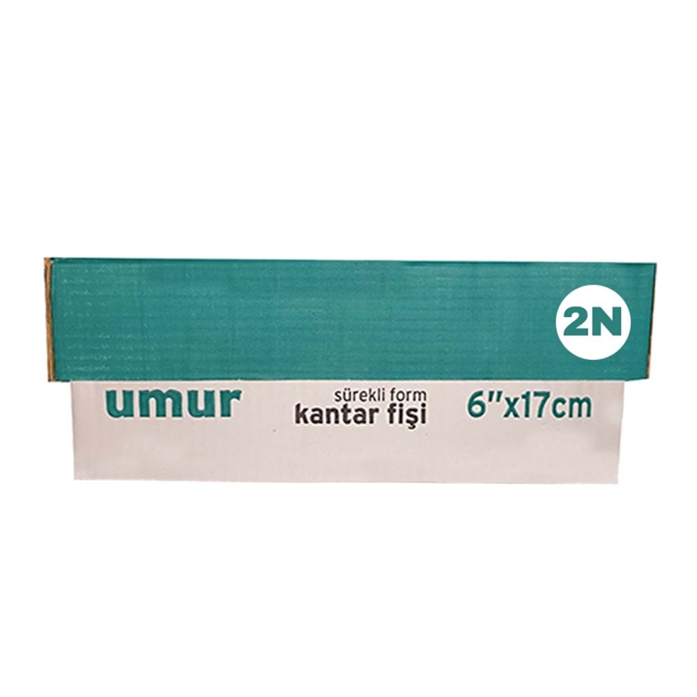 UMUR Kantar Fişi 6x17 2 Nüsha 1000 li