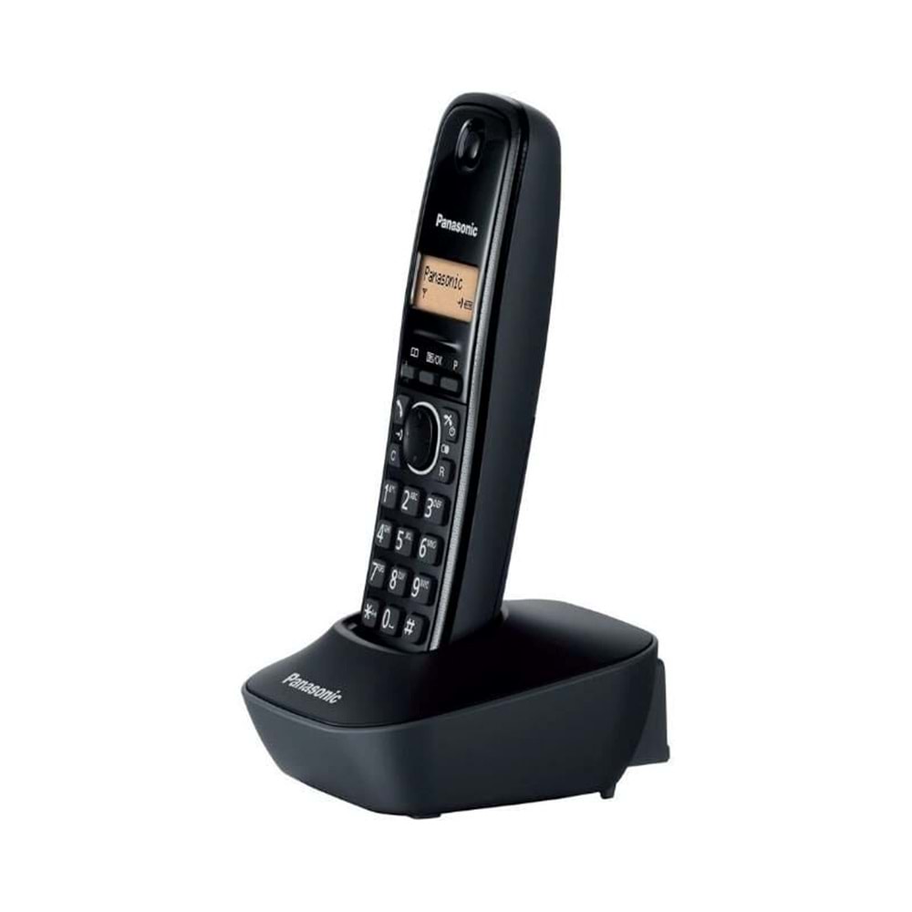 Panasonic KX-TG611 Dect Telefon, Telsiz, Siyah, 50 Rehber