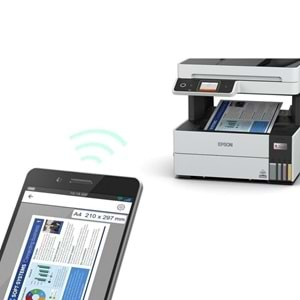 Epson L6490 Renkli Mürekkep Tanklı Yazıcı, Tarayıcı, Fotokopi, Fax, Wi-Fi, LAN, ADF, Dubleks, Beyaz