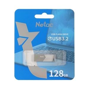 Netac 128GB Type-C + USB 3.0 Flash Bellek - NT03U782C-128G-30PN