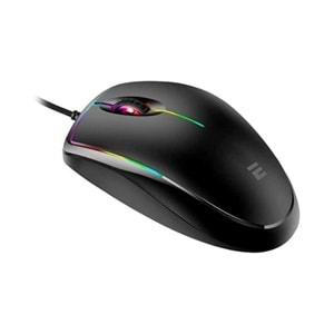 Everest SM-M7 3D Optik Led Mouse, USB Kablolu. Siyah