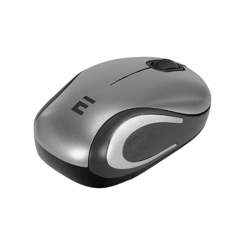 Everest SMW-555 Mini Kablosuz Mouse, Usb, Gümüş, 2.4Ghz