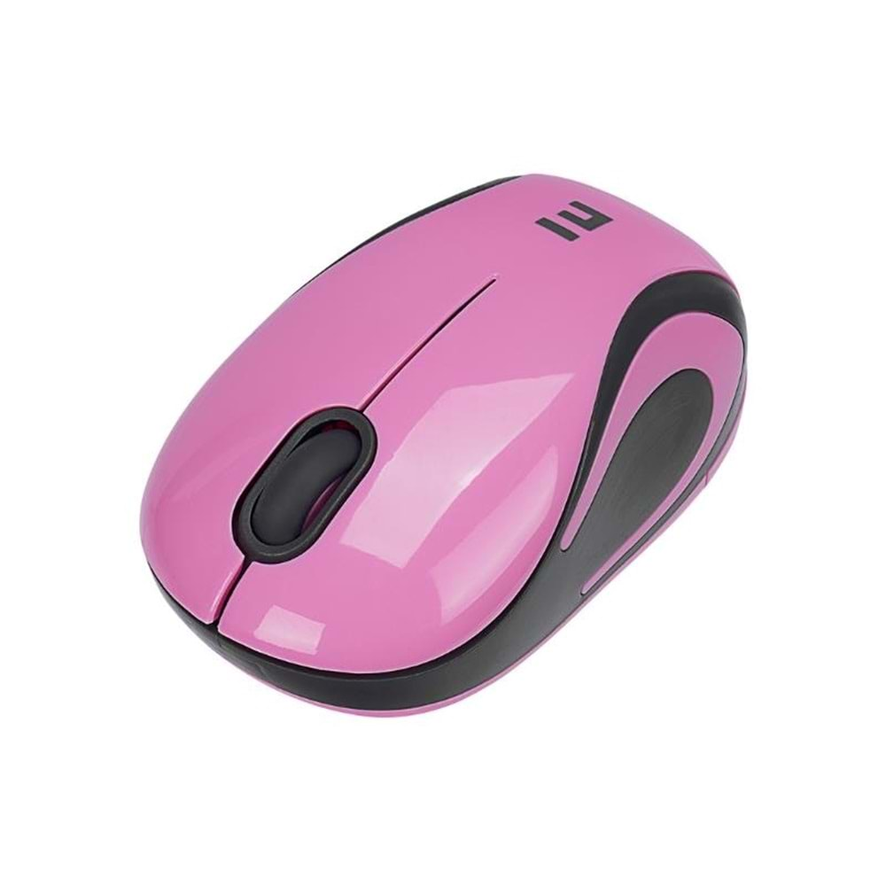 Everest SMW-555 Mini Kablosuz Mouse, Usb, Pembe, 2.4Ghz