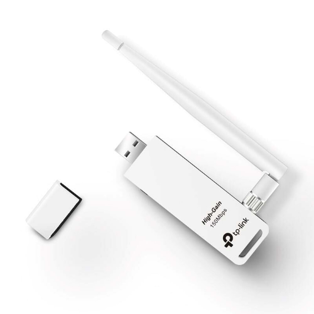 Tp-Link TL-WN722N 150 Mbps Antenli Kablosuz USB Adaptör