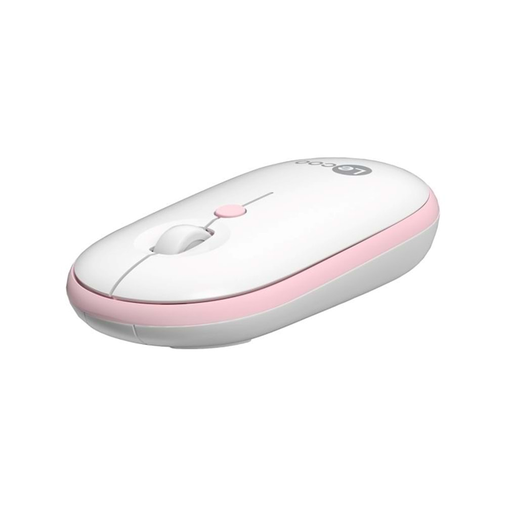 Lenovo Lecoo WS212 Kablosuz Mouse Beyaz & Pembe